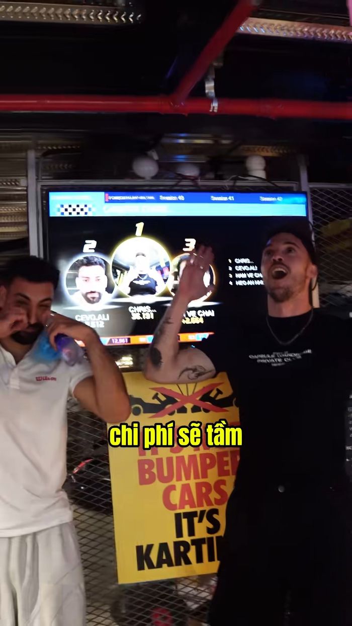Trải nghiệm tại Infinity Racing